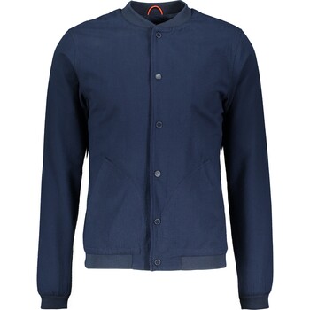 Granatowa kurtka typu bomber