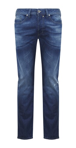 Dżinsowe spodnie z przetarciami