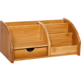 Bambusowy organizator na biurko