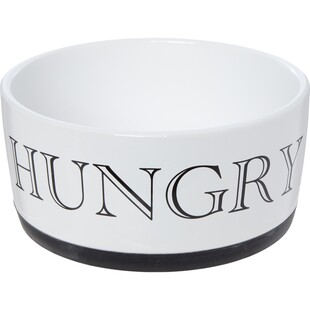 Biała miska dla zwierząt