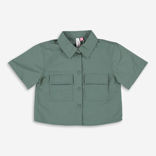 tk-maxx ciemnozielona-koszula-z-krotkim-rekawem 49.99-zl