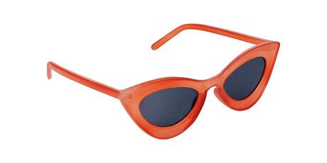 tk-maxx okulary-przeciwsloneczne-kocie-czerwone 74.99 zl