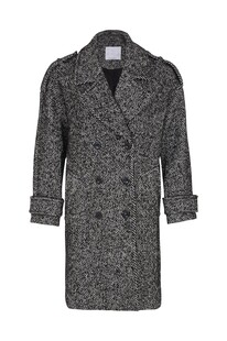 TK Maxx Bialo-czarny plaszcz w jodelke 99.99 ZL