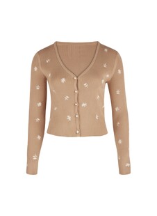 TK Maxx Brazowy sweter zkwiatkami 84.99 ZL