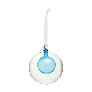 Tk Maxx Colourful zestaw 4 szklanych bombek z niebieska kula w srodku 34.99PLN