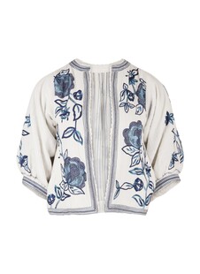 TK Maxx damska niebieska kurtka w kwiaty Gold label 399.99PLN