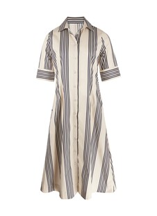 TK Maxx damska sukienka w bezowo-niebieskie paski  169.99PLN