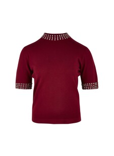 TK Maxx damski czerwony sweter cekinami 134.99PLN