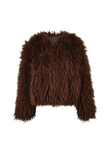 TK Maxx damskia brazowa kurtka ze sztucznego futra 199.99PLN