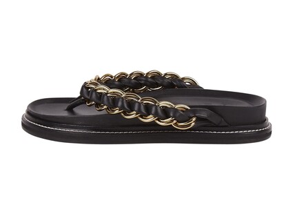 TK Maxx damskie czarno-biale sandaly 79.99PLN