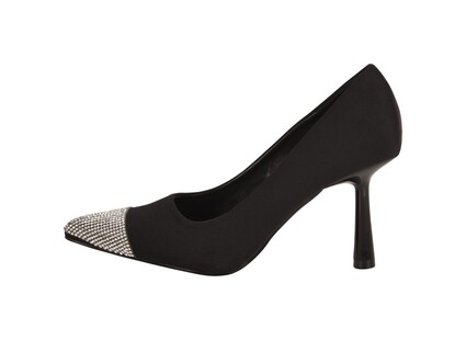 TK Maxx damskie czarno-srebrne szpilki 79.99PLN