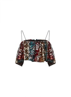 TK Maxx Gold label damski cekinowy top 549.99PLN