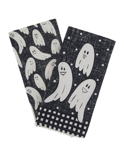 TK Maxx Halloween Reczniki kuchenne z upiorami 34.99 ZL