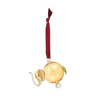 Tk Maxx Jungle zlota bombka w ksztalcie slonia 27.99PLN