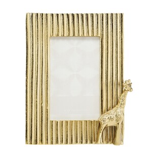 Tk Maxx Jungle zlota ramka z wzorem zyrafy 34.99PLN