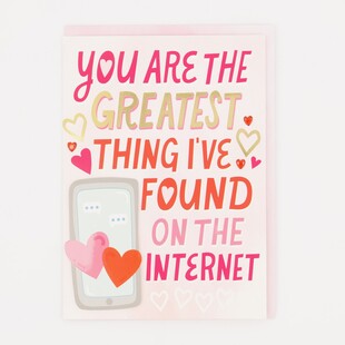 TK Maxx kartka walentynkowa Greatest Thing 12.99PLN