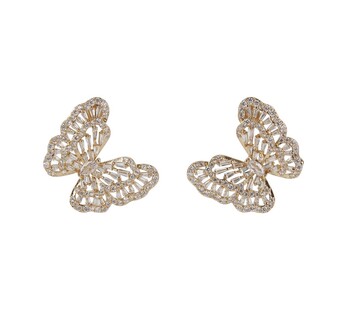 TK Maxx Kolczyki w ksztalcie motyli 49.99 ZL)