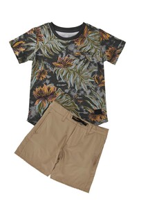 TK Maxx Komplet dzieciecy brazowe szorty koszulka z nadrukiem 74.99 ZL