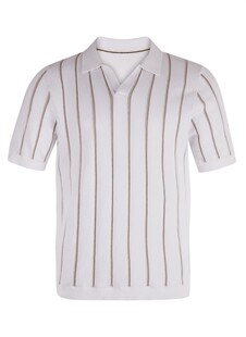 TK Maxx meska bialo-brazowa kozulka polo 99.99PLN