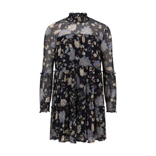 Tk Maxx neibieska sukienka midi w kwiatowy wzor 99.99PLN