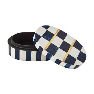 TK Maxx Owalne pudelko do przechowywania w szachownice i paski 59.99 ZL