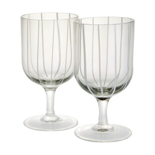 TK Maxx Para kieliszkow do wina w paski 39.99 ZL