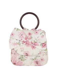 TK Maxx rozowa kwiatowa torebka