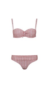 TK Maxx Rozowy dwuczesciowy stroj kapielowy w kratke 199.99 ZL