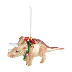 TK Maxx Szklana bombka z dinozaurem i swiecidelkami 19.99 ZL