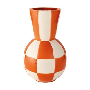 TK Maxx Wazon w bialo-pomaranczowa kratke 99.99 ZL