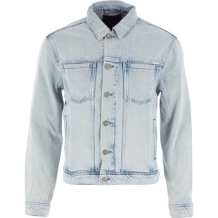 Niebieska kurtka jeansowa