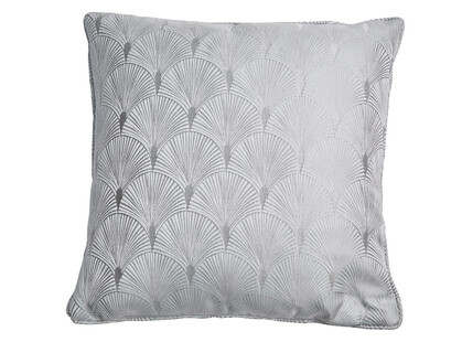 Szara poduszka dekoracyjna