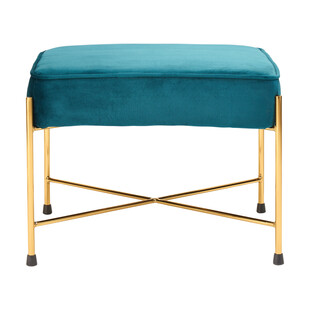 Turkusowy podnóżek