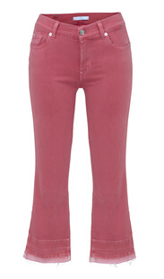 Różowe jeansy