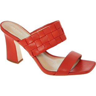 Marchewkowe sandałki na słupku