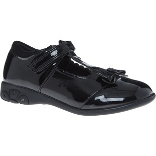 Czarne lakierowane buty