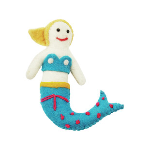 Filcowa ozdoba syrenka