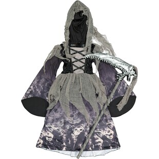 Halloweenowy 3-częściowy dziecięcy kostium ducha