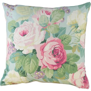 Poduszka dekoracyjna z wzorem róży