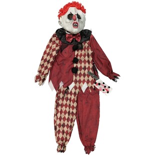 Halloweenowy dziecięcy kostium straszny klaun