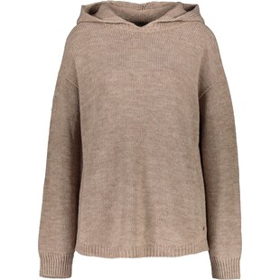 Brązowy sweterek z kapturem