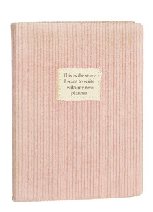 Różowy planner