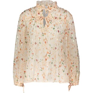 Pudrowo różowa bluzka