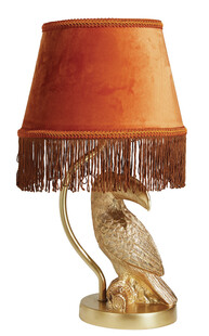 Złota lampa papuga