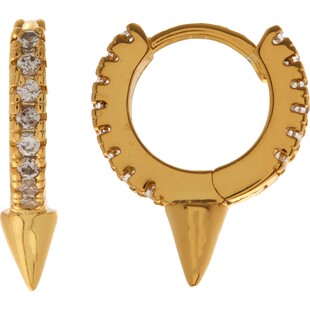 18-karatowe złote kolczyki