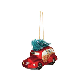 Ozdoba samochod z choinka