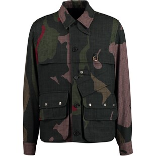 Kurtka z motywem moro