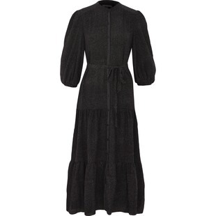 Sukienka maxi w groszki