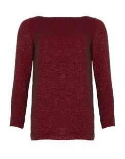 Czerwony top