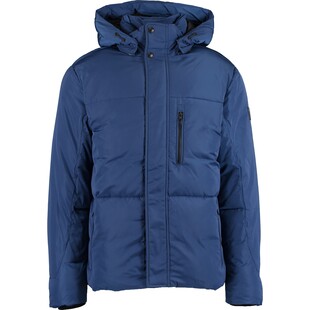 Niebieska kurtka puchowa